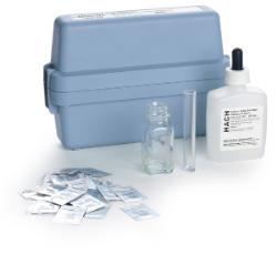 Field test kit for titration concentration control