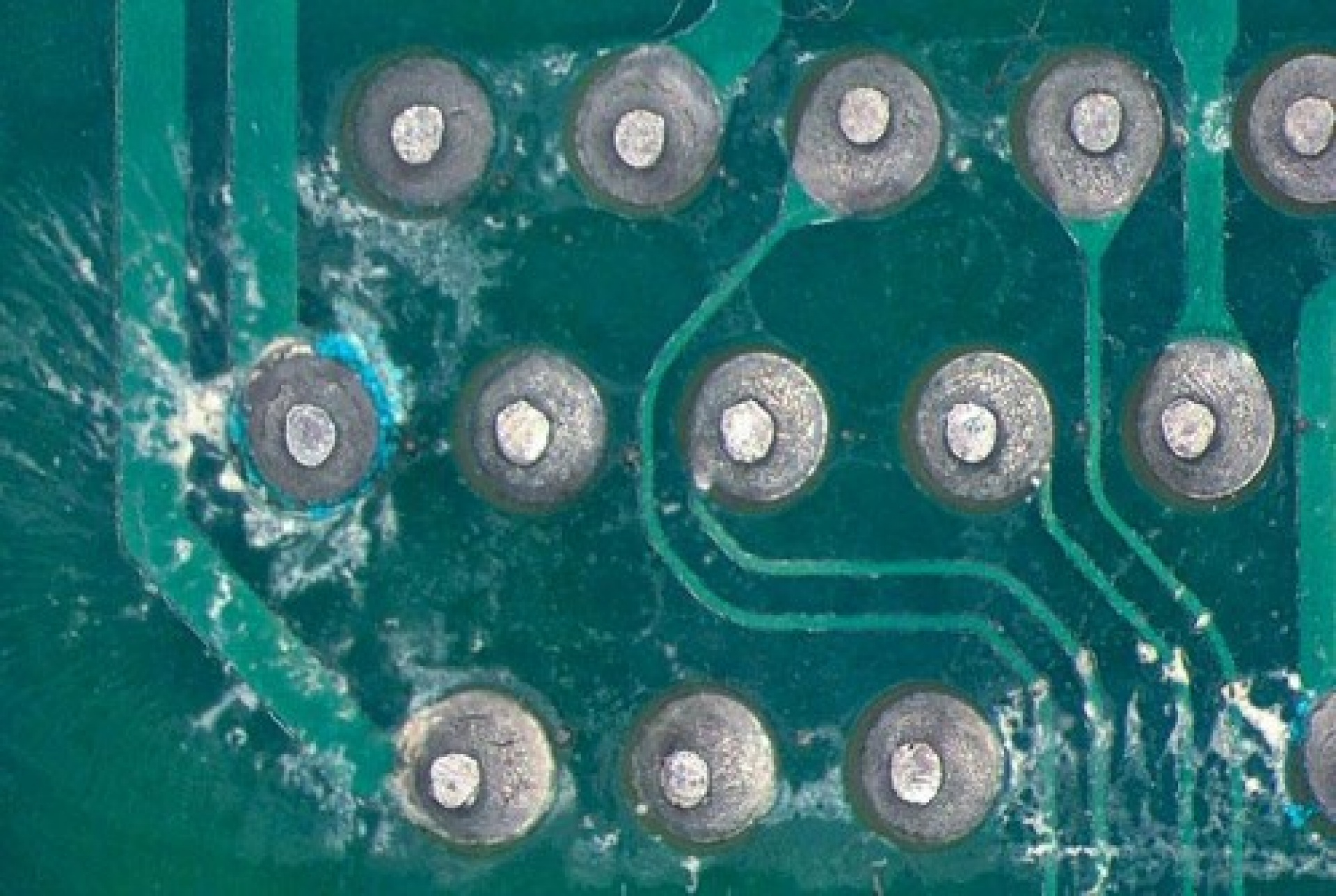 dirty circuit board
